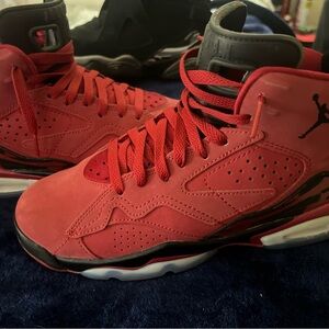 Red Air Jordan Sneakers